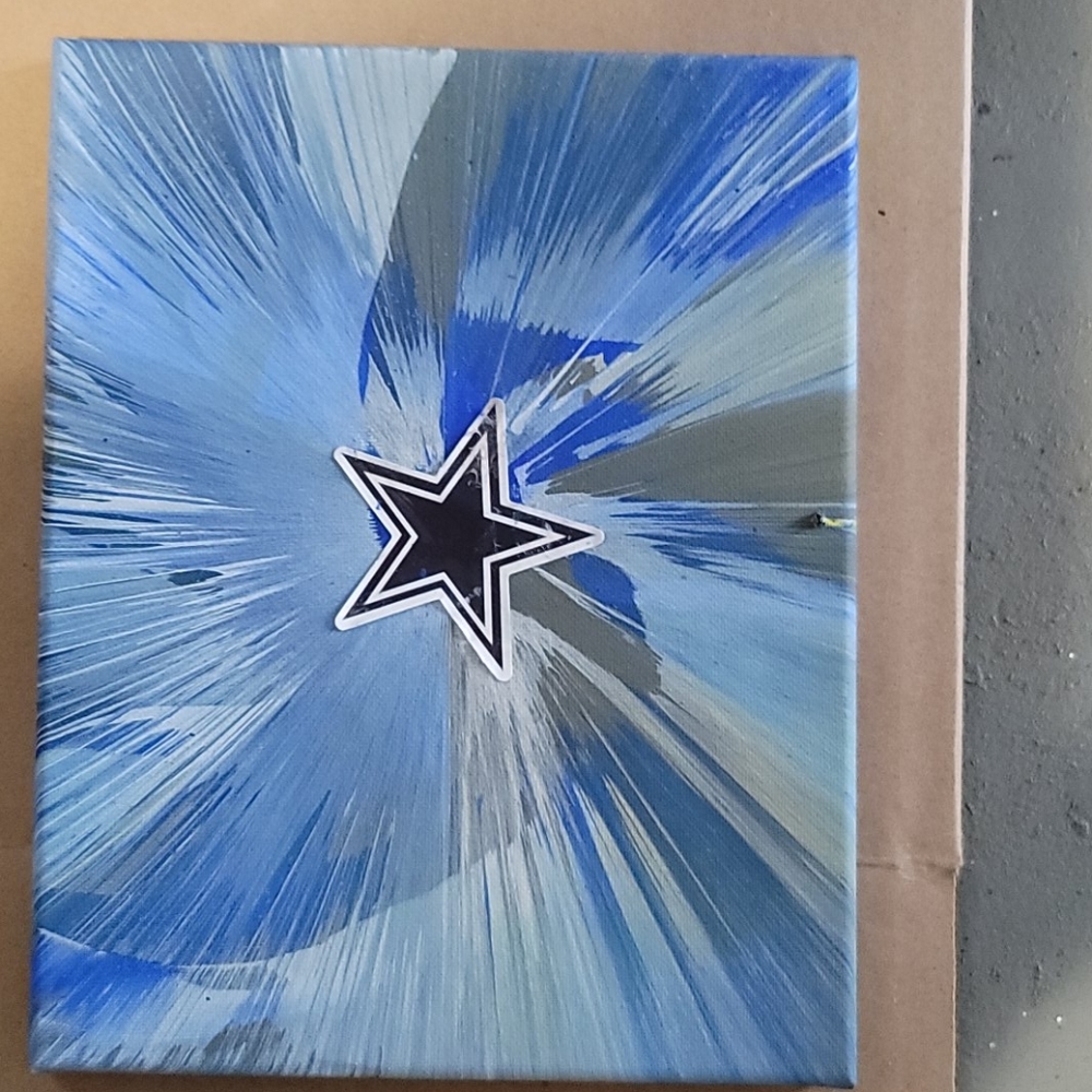 Spin art 8 x10
